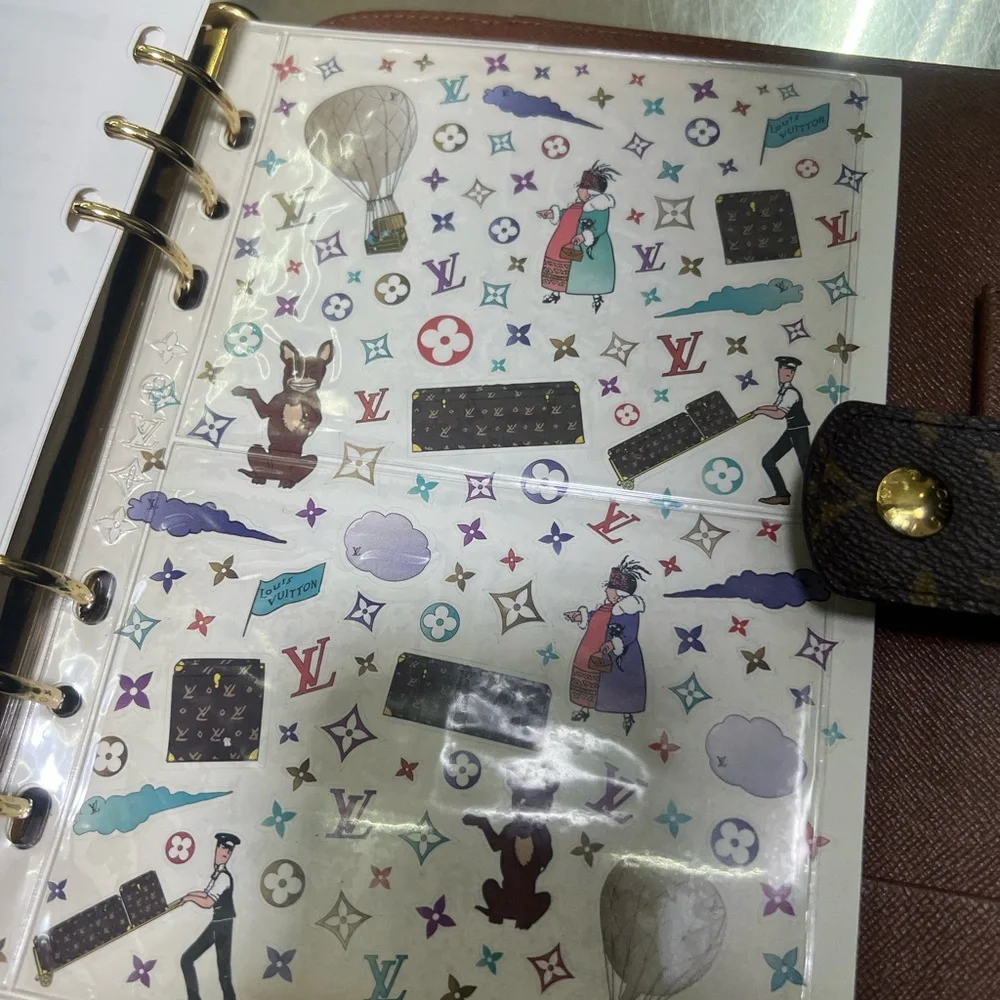 Louis Vuitton Monogram Canvas Brown & Tan Organizer Cover